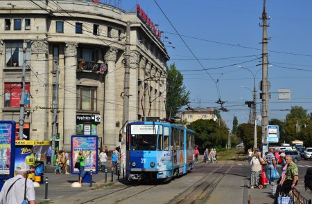 У Житомирі тимчасово не курсуватиме трамвай через ремонт колії